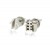 HK261~ 925 Silver <仆街> Earrings