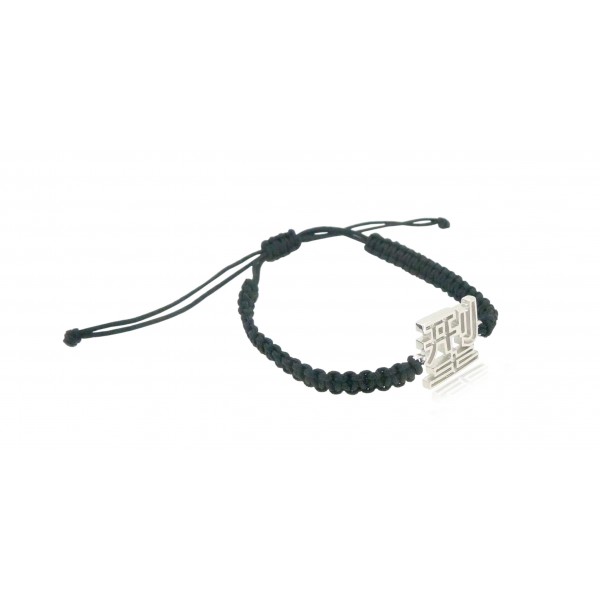 HK210~ 925 Silver <型> Cool Rope Bracelet