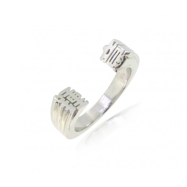 HK231~ 925 Silver <鍾意> Like Ring