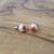 HK243~ 囍 Double Happiness 925 Silver Earrings with Bun Shaped Pearl