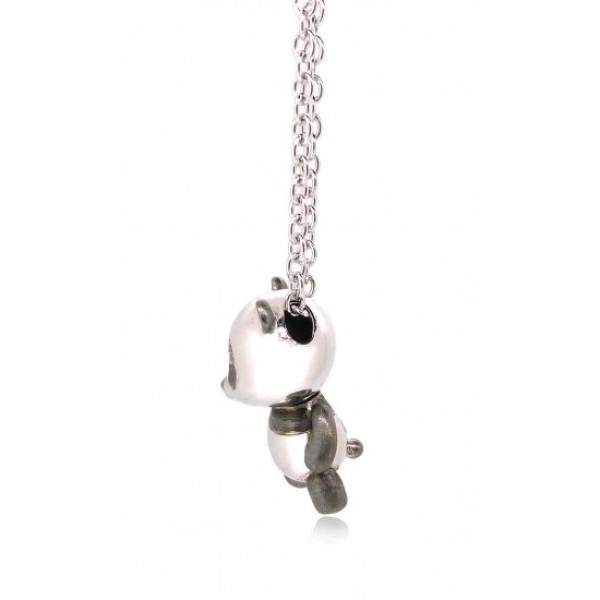 OD015~ 925 Silver Panda Pendant with Necklace